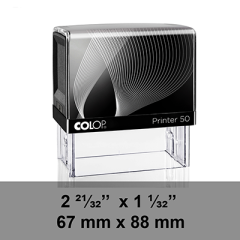 étampe Colop Printer 50 sur mesure dim